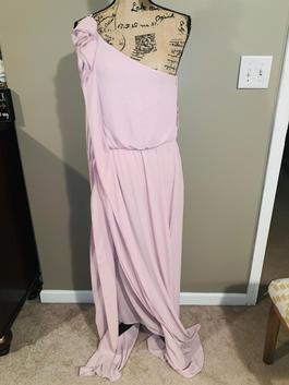 BCBG Pink Size 10 Floor Length Military A-line Dress on Queenly