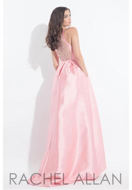 Rachel Allan Pink Size 2 $300 Summer Sheer Jumpsuit Dress on Queenly
