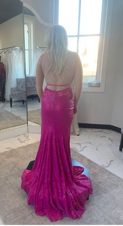 Pink Size 00 Side slit Dress on Queenly