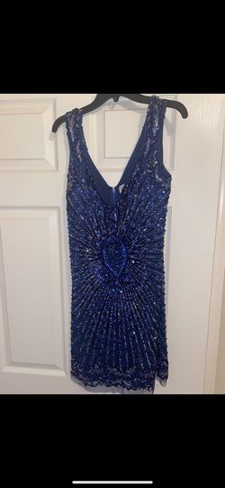 Rachel Allan Blue Size 12 50 Off Cocktail Dress on Queenly