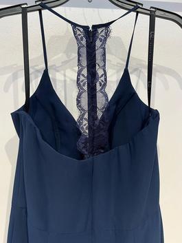 Hayley Paige Blue Size 12 Bridesmaid A-line Dress on Queenly