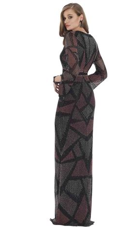 Lara Black Size 8 $300 Sheer Mermaid Dress on Queenly