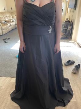 Black Size 18 Ball gown on Queenly