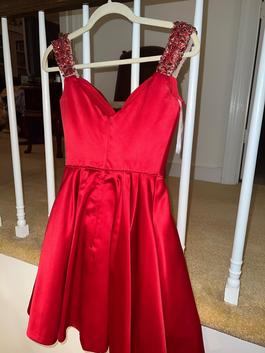 Sherri Hill Bright Red Size 2 50 Off Euphoria Cocktail Dress on Queenly