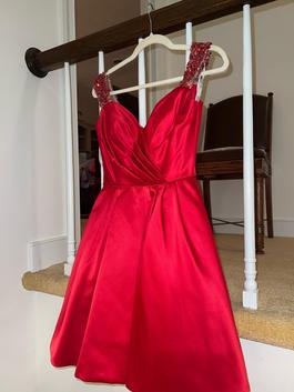 Sherri Hill Bright Red Size 2 50 Off Euphoria Cocktail Dress on Queenly