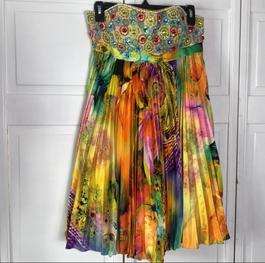 Sherri Hill Multicolor Size 4 A-line Dress on Queenly