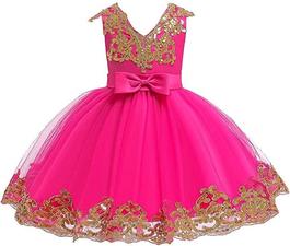 Pink Ball gown on Queenly