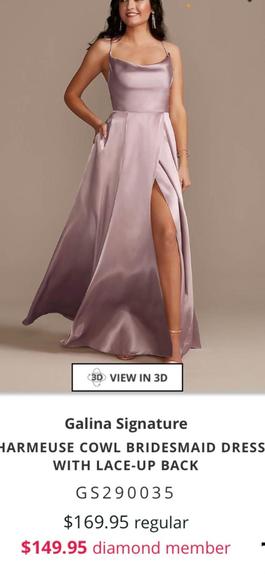 Purple Size 12 Straight Dress on Queenly