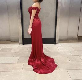 Cinderella Divine Red Size 2 $300 Military Prom Straight Dress on Queenly