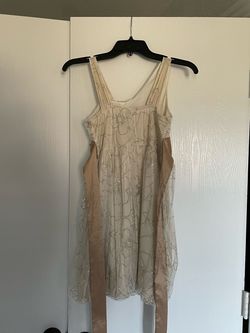 MyMichelle Nude Size 0 Girls Size A-line Dress on Queenly