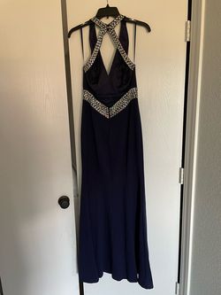 Decode Blue Size 2 $300 Sequin Navy Straight Dress on Queenly
