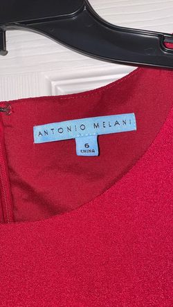 Antonio Melani Red Size 6 A-line Dress on Queenly