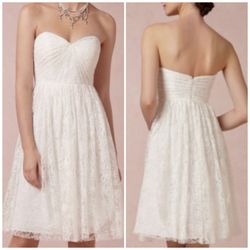 Jenny Yoo White Size 12 $300 Euphoria Plus Size Cocktail Dress on Queenly