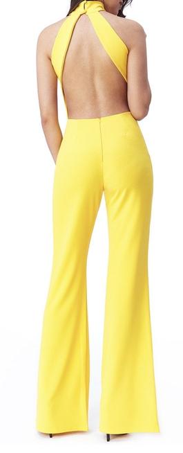 Yellow Size 10 Jumpsuit Dress on Queenly