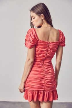 Style GY0812 DO + BE Pink Size 2 Silk Summer Cocktail Dress on Queenly