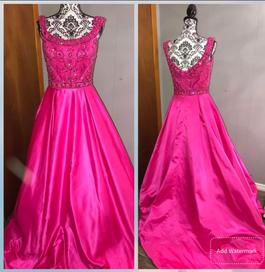 Sherri Hill Hot Pink Size 8 Prom Ball gown on Queenly
