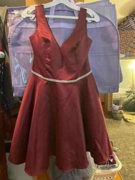 Dancing Queen USA Red Size 12 $300 Military A-line Dress on Queenly