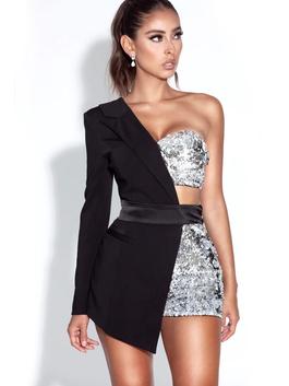 Miss circle Black Size 0 Midi Sequined $300 Cocktail Dress on Queenly