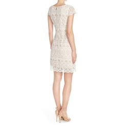 Eliza J White Size 0 Bachelorette Office Cap Sleeve Cocktail Dress on Queenly