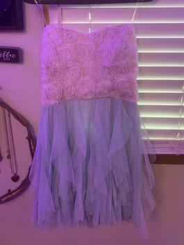 Teeze Me Blue Size 4 Euphoria $300 Teal Cocktail Dress on Queenly