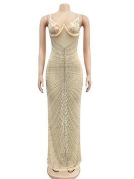 Nude Size 10 Straight Dress on Queenly