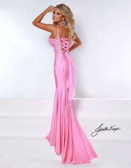 Johnathan Kayne Light Pink Size 2 Prom Military Mermaid Dress on Queenly
