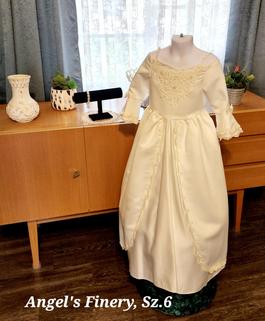 Angel's Finery White Size 6 Floor Length $300 Ball gown on Queenly