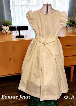 Bonnie Jean White $300 Ivory Ball gown on Queenly