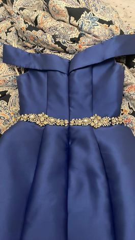 Jovani Royal Blue Size 4 Floor Length $300 Mermaid Dress on Queenly