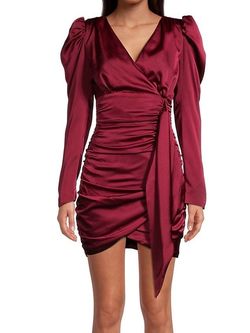 Lavish Alice Red Size 4 Free Shipping Burgundy $300 Cocktail Dress on Queenly