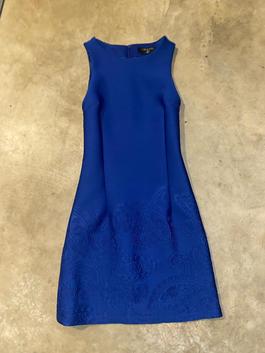 Chanel Blue Size 0 Midi Interview Cocktail Dress on Queenly
