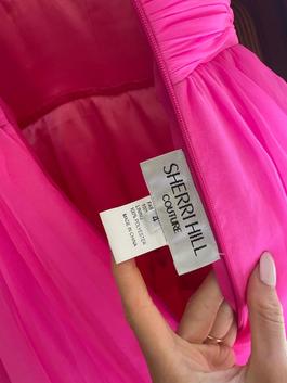Sherri Hill Pink Size 4 Sweet 16 Floor Length Jewelled Ball gown on Queenly