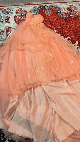 Turkish design Pink Size 2 Short Height Mini Ball gown on Queenly