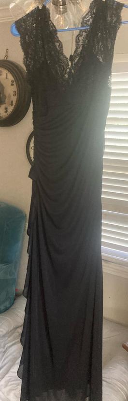 Betsy and Adam Black Tie Size 8 50 Off Straight Dress on Queenly