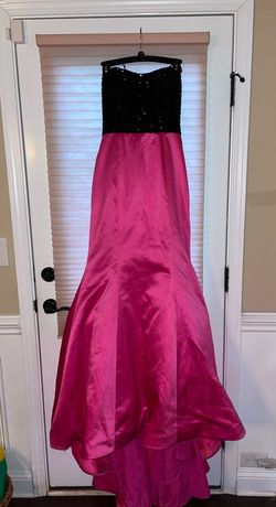 Sherri Hill Pink Size 6 Prom Strapless Floor Length Mermaid Dress on Queenly