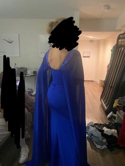 Dancing Queen Blue Size 2 50 Off Side slit Dress on Queenly