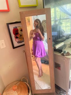 Gellher Purple Size 2 Midi Cocktail Dress on Queenly