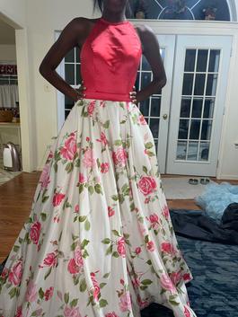 Sherri Hill Bright Red Size 0 Ball gown on Queenly