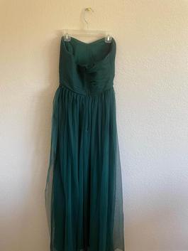 Birdy Grey Green Size 2 Bridesmaid Tulle Straight Dress on Queenly
