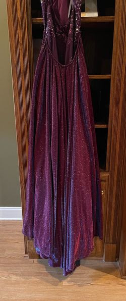 Jovani Multicolor Size 4 Floor Length 50 Off Overskirt Straight Dress on Queenly