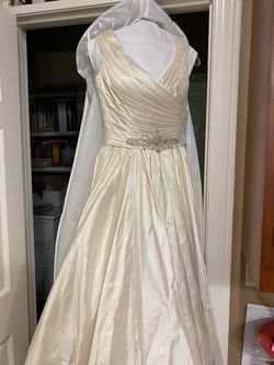 Allure Nude Size 12 Train 50 Off Homecoming Prom Floor Length Ball gown on Queenly