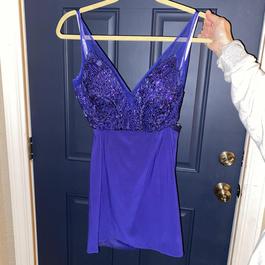 Rachel Allan Purple Size 2 Floor Length Homecoming Midi Two Piece Cocktail Dress on Queenly