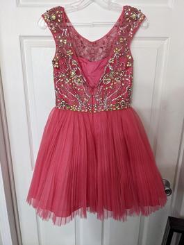 Sherri Hill Pink Size 2 Floor Length A-line Dress on Queenly