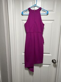 Venus Hot Pink Size 4 Midi Cocktail Dress on Queenly