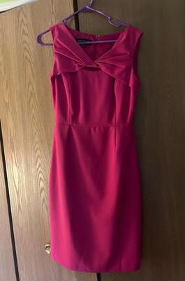 Jones New York Dress Pink Size 4 Midi $300 Interview Cocktail Dress on Queenly
