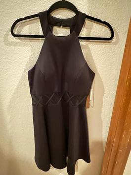 my michelle Black Size 10 Floor Length A-line Dress on Queenly