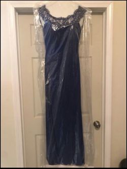 Madison James Blue Size 6 70 Off Prom Straight Dress on Queenly