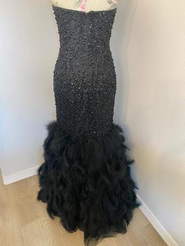 Jovani Black Size 8 Floor Length 50 Off Mermaid Dress on Queenly