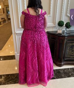 Clarisse Pink Size 24 Tall Height Corset Ball gown on Queenly