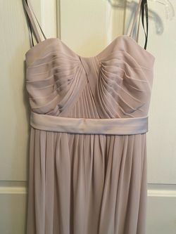 Sorrella Vita Nude Size 2 Bridesmaid Floor Length 50 Off A-line Dress on Queenly